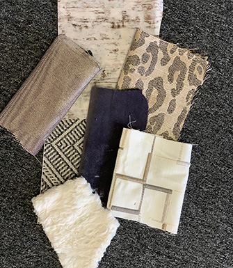 Fabric swatches